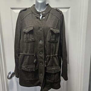 Torrid Olive Green Utility Jacket